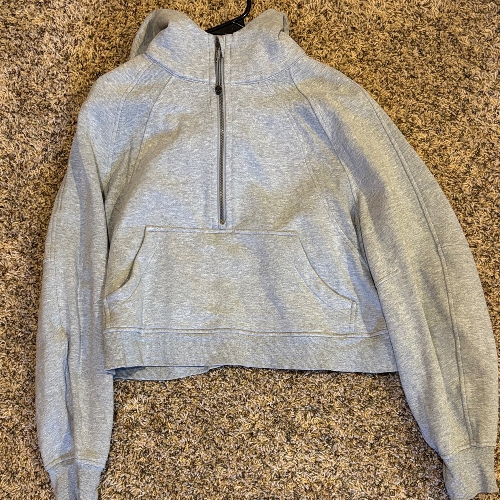 Lululemon Scuba Oversized Half Zip Hoodie